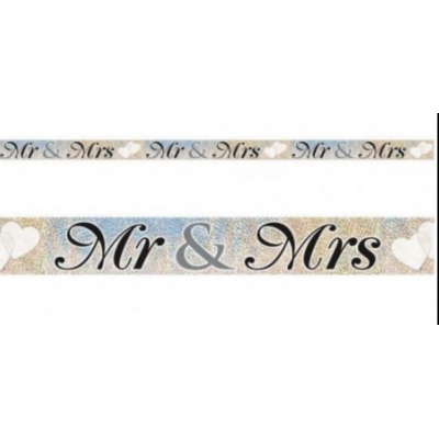 Banner - Mr and Mrs Foil 